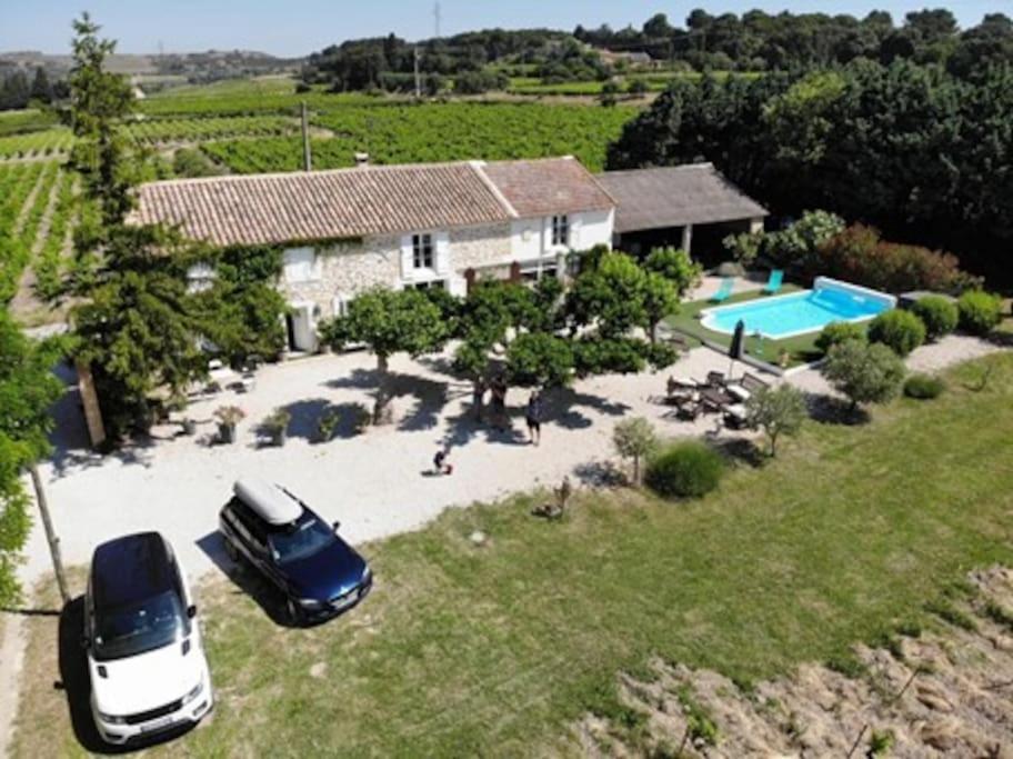 Mas 19E Entierement Climatise Avec Piscine A Usage Exclusif Roquemaure  Exterior photo