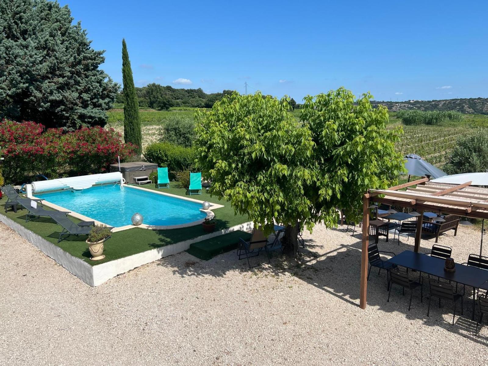 Mas 19E Entierement Climatise Avec Piscine A Usage Exclusif Roquemaure  Exterior photo